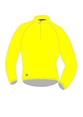 second layer pullydames in fluor geel